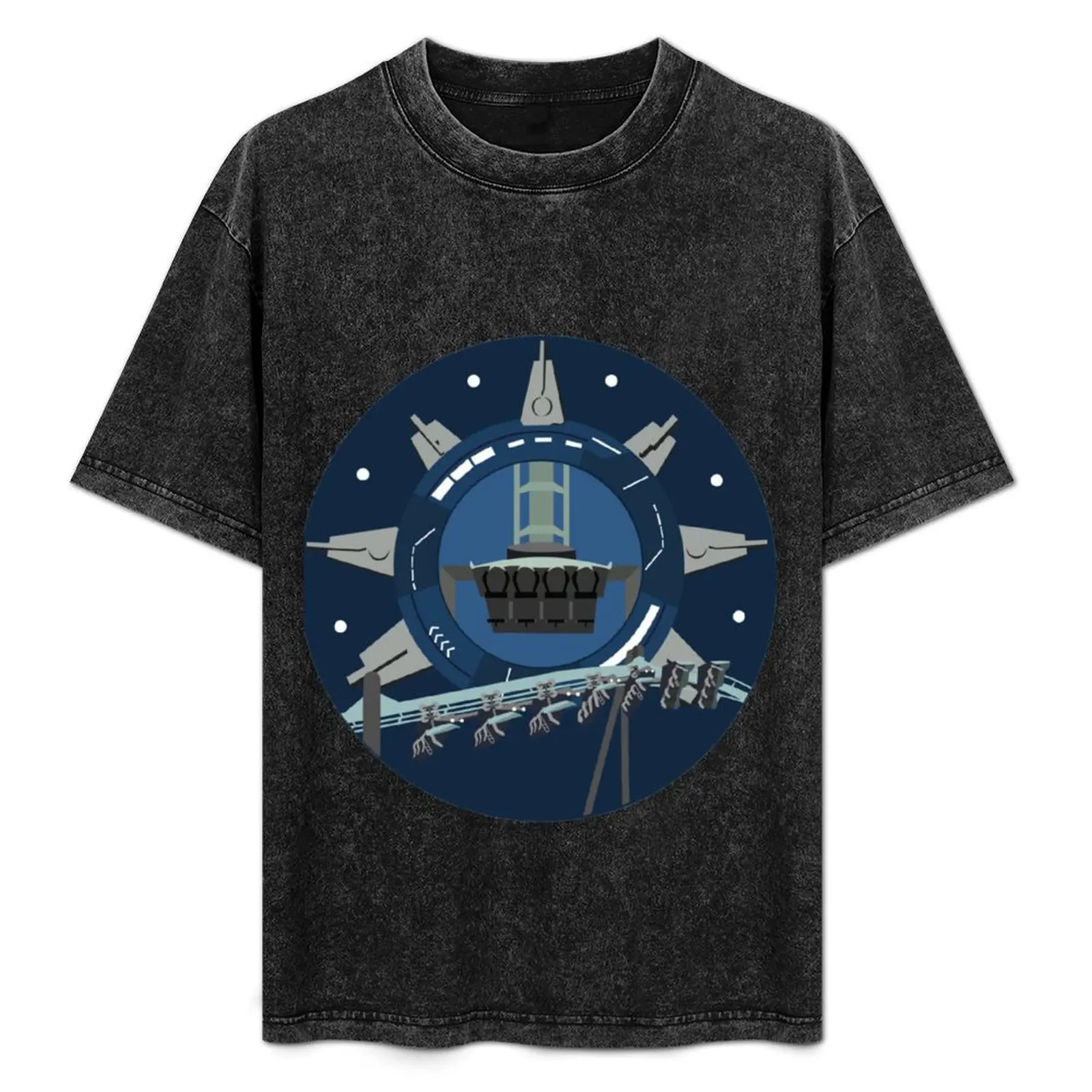 Galactic Space Rollercoaster Design Classic T-Shirt Plus Size Loose Short Sleeve Top
Galactic Space Rollercoaster Design Classic T-Shirt Plus Size Loose Short Sleeve Top
