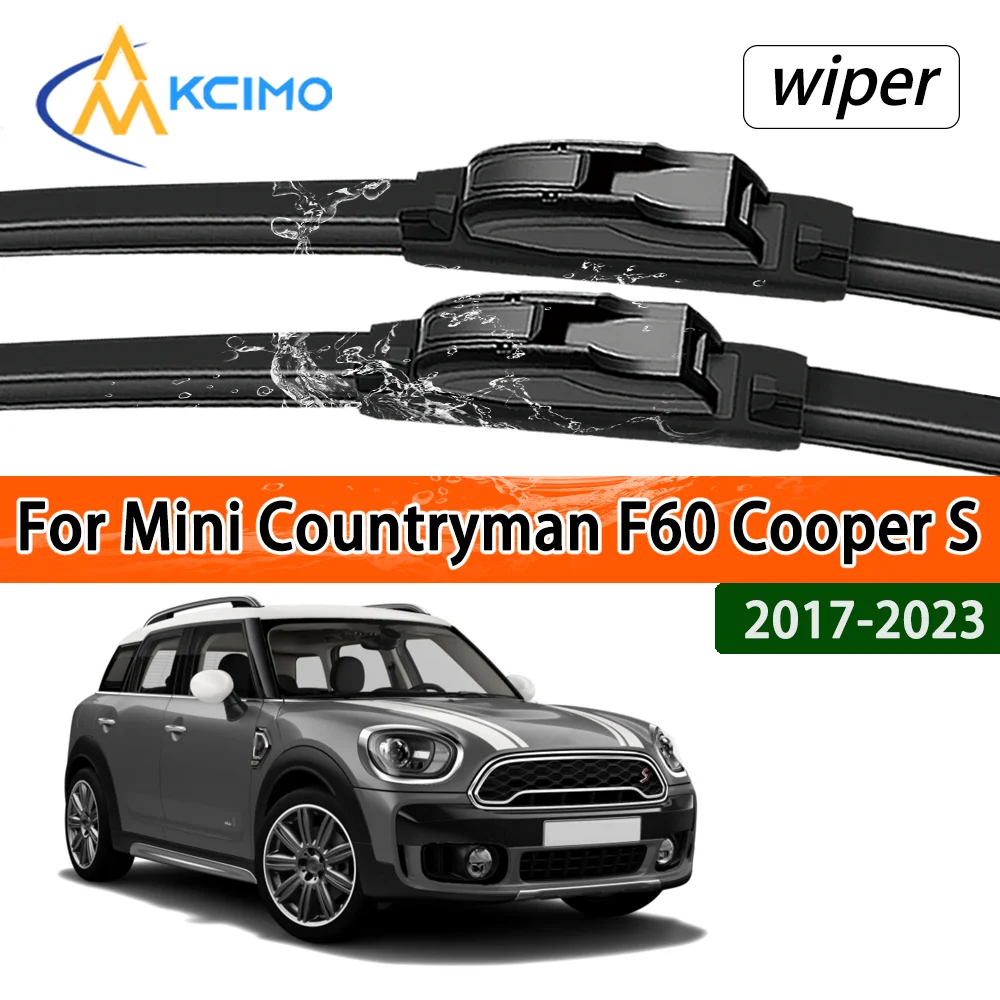 Комплект черных передних щеток стеклоочистителя для Mini Countryman F60 Cooper S 2017-2023 2018, аксессуары для стеклоочистителей лобового стекла
Комплект черных передних щеток стеклоочистителя для Mini Countryman F60 Cooper S 2017-2023 2018, аксессуары для стеклоочистителей лобового стекла