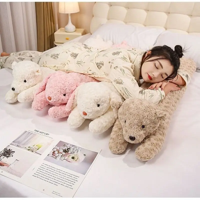 Cartoon Rabbit Long Body Pillow Leg Support Sleeping Plush Doll Bed Cushion Stuffed Toy Girls Birthday Gift
Cartoon Rabbit Long Body Pillow Leg Support Sleeping Plush Doll Bed Cushion Stuffed Toy Girls Birthday Gift