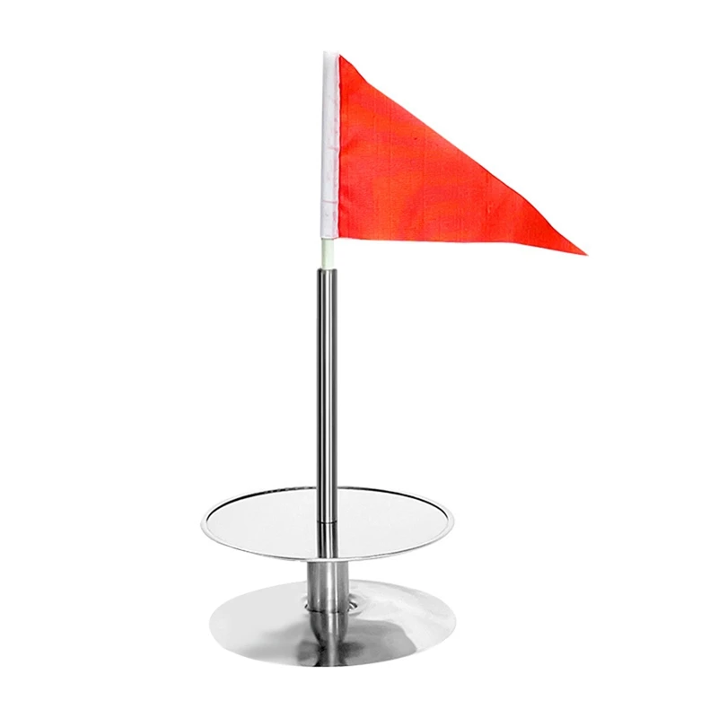 Golf Training Cups With Flag Concise Turnover Prevent Golf Cups For Competition Portable Stainless Steel Golf Hole Cup Durable
Golf Training Cups With Flag Concise Turnover Prevent Golf Cups For Competition Portable Stainless Steel Golf Hole Cup Durable