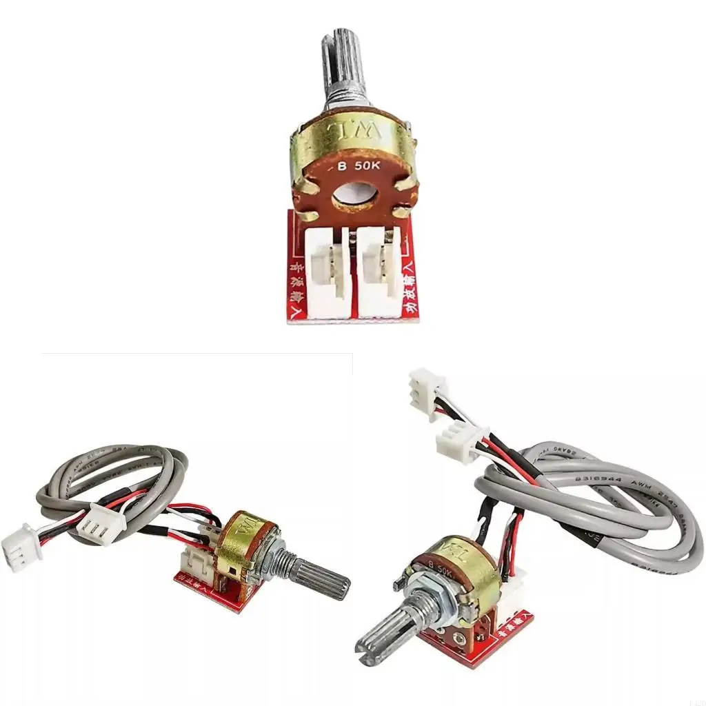F42D Twin Channel Sound Regulator Module With B10K B50K B100K Resistance Optional
F42D Twin Channel Sound Regulator Module With B10K B50K B100K Resistance Optional