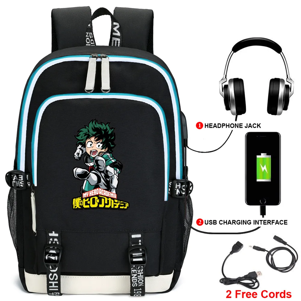 Anime Backpack My Hero Academia Backpack Cosplay Multifunction USB Charging Laptop Knapsack Casual Travel Bags
Anime Backpack My Hero Academia Backpack Cosplay Multifunction USB Charging Laptop Knapsack Casual Travel Bags