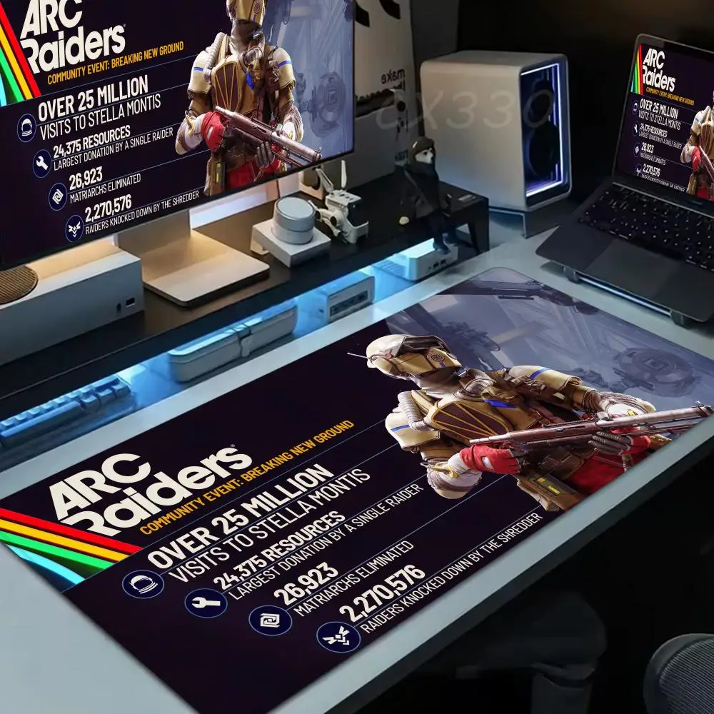 ARC Raiders Mouse Pad Large Computer Mousepad Office 1000x500mm XXL Pc Gamer Non-slip Rubber Keyboard Deskmat
ARC Raiders Mouse Pad Large Computer Mousepad Office 1000x500mm XXL Pc Gamer Non-slip Rubber Keyboard Deskmat