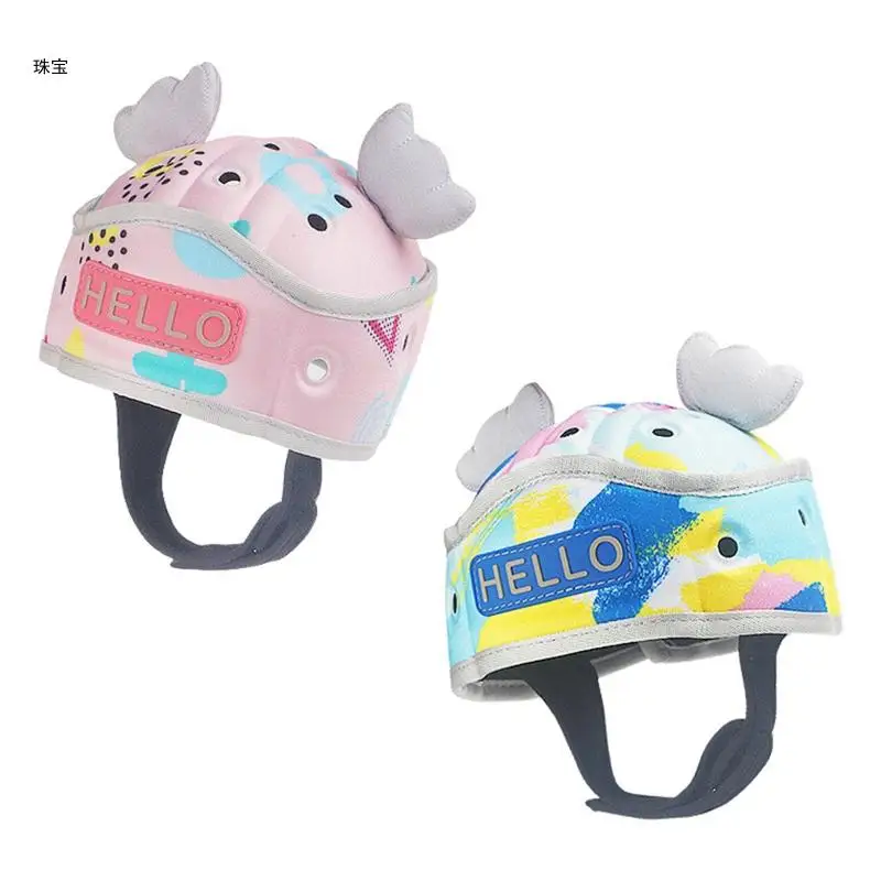 X5QE Adjustable Safety Helmet Hat Toddler for Head Protector Infant Baby for Protection Hat Harnesses for Kid Child Craw
X5QE Adjustable Safety Helmet Hat Toddler for Head Protector Infant Baby for Protection Hat Harnesses for Kid Child Craw