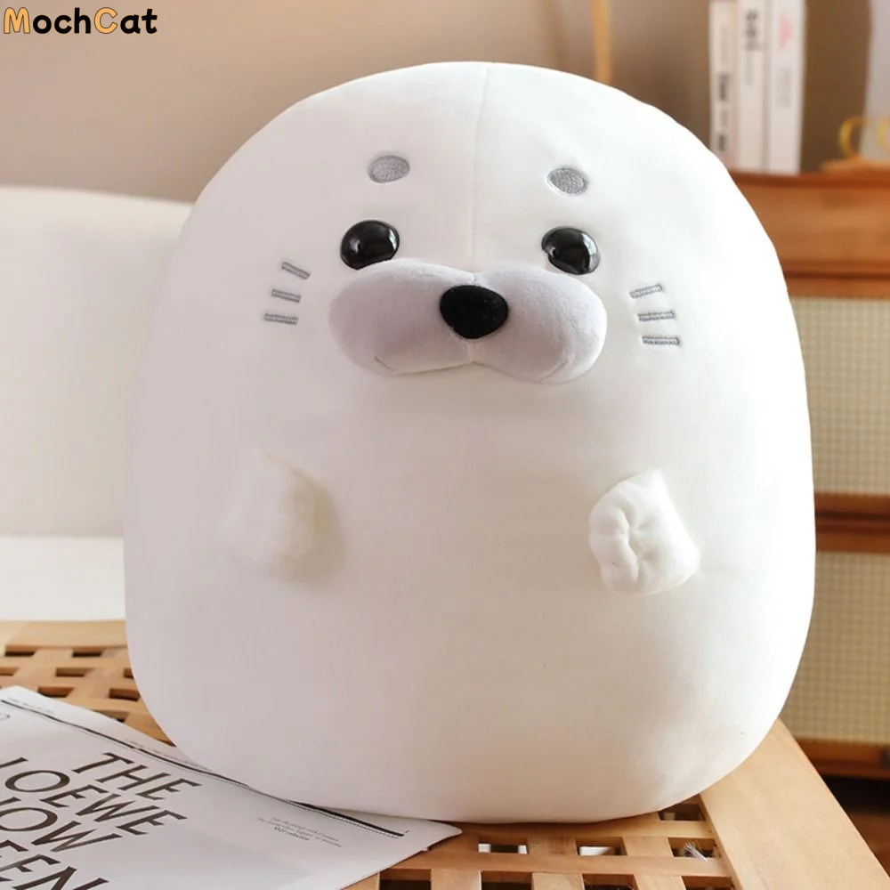 Creative Chubby Anime Seal Plush Doll Mochi Soft Plush Seal Sleep Pillow Fluffy PP Cotton Stuffed Animal Toy Home Decor
Creative Chubby Anime Seal Plush Doll Mochi Soft Plush Seal Sleep Pillow Fluffy PP Cotton Stuffed Animal Toy Home Decor
