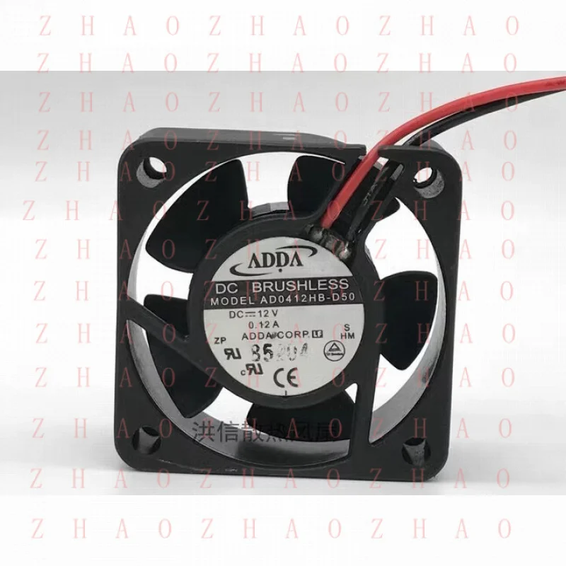 Вентилятор охлаждения L+ для ADDA AD0412HB-D50 4015 DC12V 0.12A 40*15MM, 2-проводной, бесшумный
Вентилятор охлаждения L+ для ADDA AD0412HB-D50 4015 DC12V 0.12A 40*15MM, 2-проводной, бесшумный