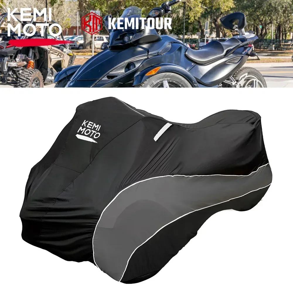 On-Road 210D Vehicle Full Cover Compatible with Can Am Spyder RS ST GS RS-S ST-S w/ Breathable Holes Waterproof UV Protect
On-Road 210D Vehicle Full Cover Compatible with Can Am Spyder RS ST GS RS-S ST-S w/ Breathable Holes Waterproof UV Protect