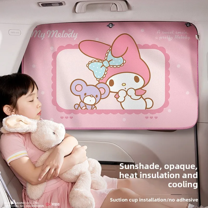 Car Sunshade Sanrio Car Magnetic Curtain Children Kuromi My Melody Summer Heat Insulation Sun Protection Car Interior Curtain
Car Sunshade Sanrio Car Magnetic Curtain Children Kuromi My Melody Summer Heat Insulation Sun Protection Car Interior Curtain