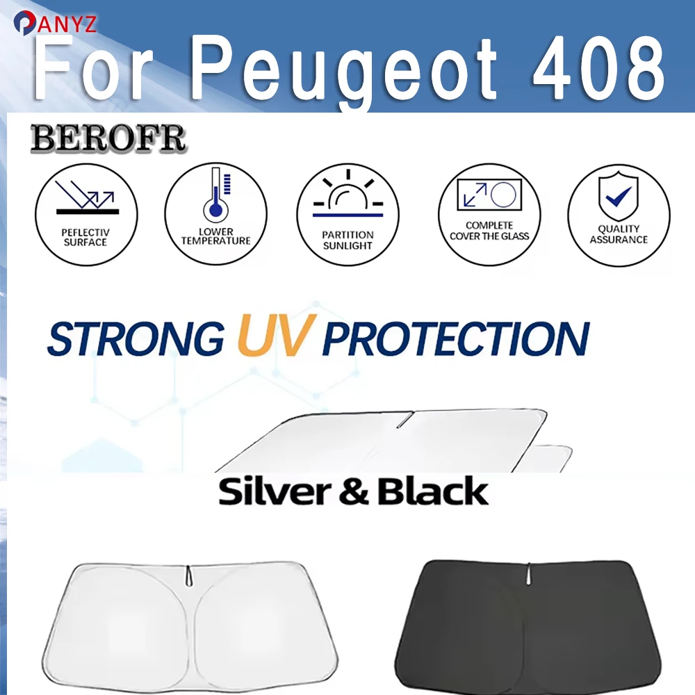 For Peugeot 408 Dongfeng Fukang ES600 2014~2025 Car Sun Visor Front Windshield Sunshade Heat Insulation Summer Auto Accessories
For Peugeot 408 Dongfeng Fukang ES600 2014~2025 Car Sun Visor Front Windshield Sunshade Heat Insulation Summer Auto Accessories