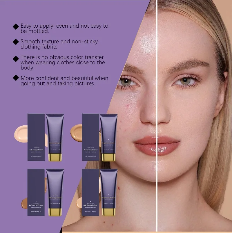 Крем-консилер для татуировок для покрытия тела, водонепроницаемый и устойчивый к поту, покрывает татуировки, родины и шрамы.
Крем-консилер для татуировок для покрытия тела, водонепроницаемый и устойчивый к поту, покрывает татуировки, родины и шрамы.