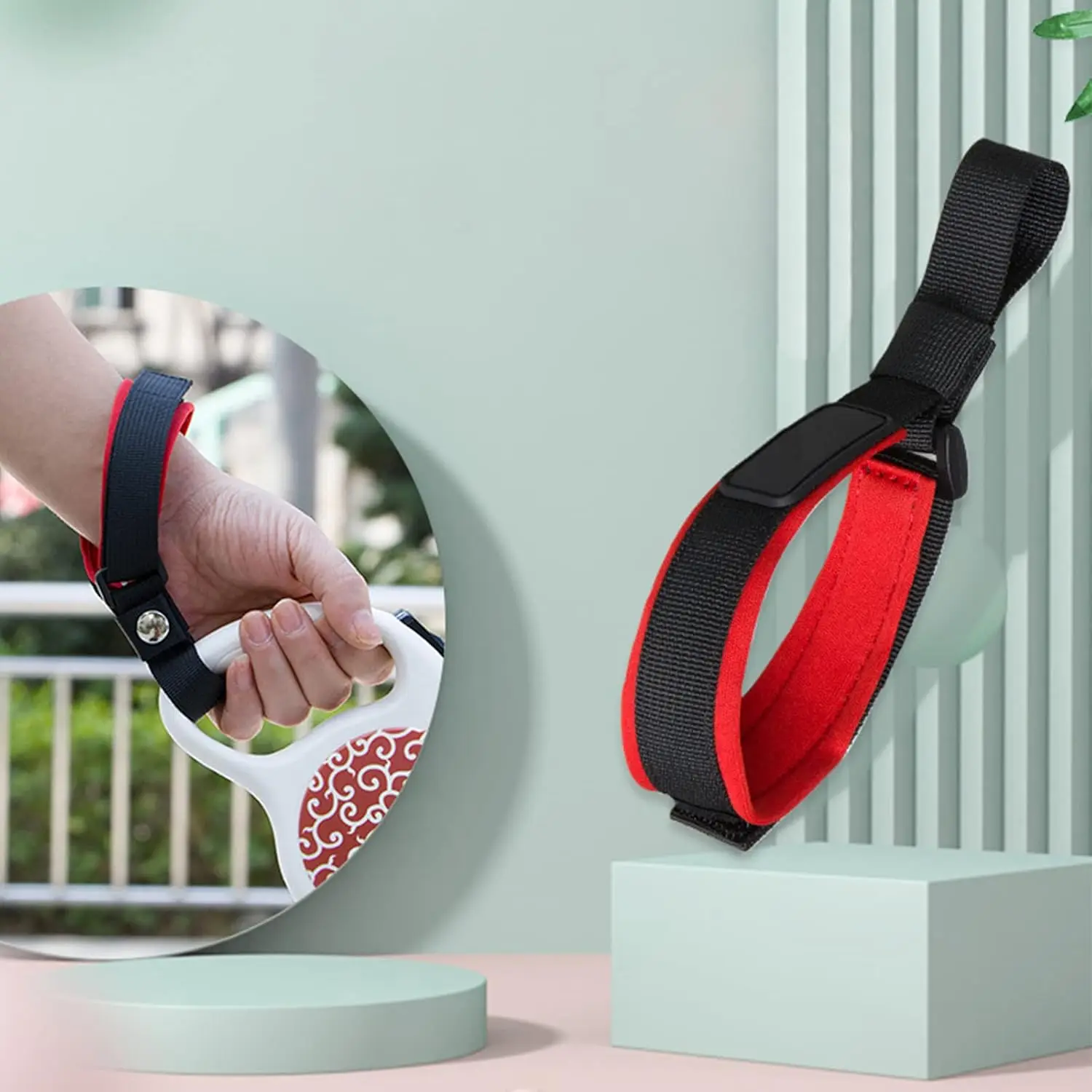 Retractable Dog Leash Add-On Accessory - Hand and Wrist Strap - for Greater Comfort, Loosen Grip for Your Hands and Better Contr
Retractable Dog Leash Add-On Accessory - Hand and Wrist Strap - for Greater Comfort, Loosen Grip for Your Hands and Better Contr