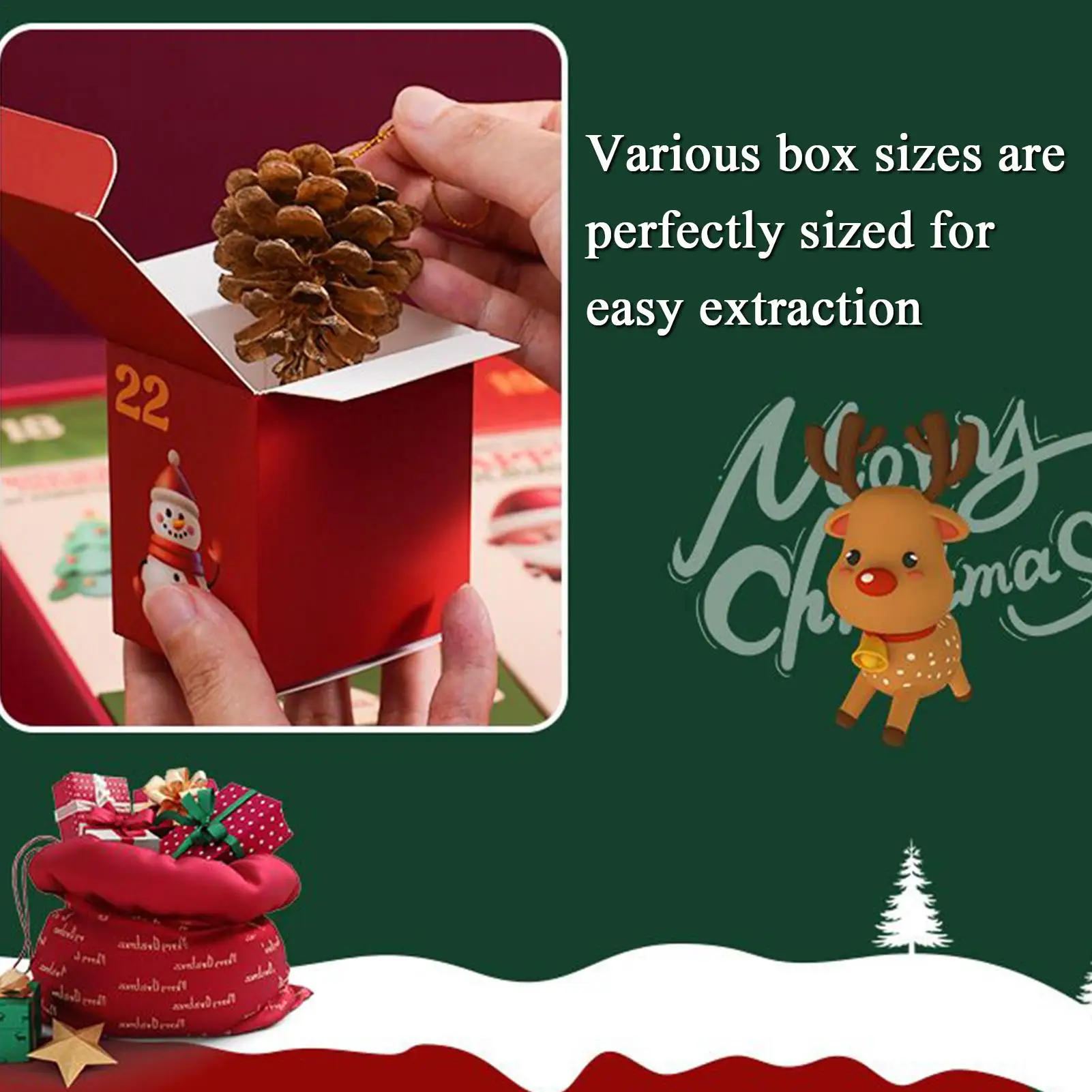 Адвент-коробки «12 дней Рождества» Адвент-коробки с номерами обратного отсчета 12-дневный контейнер для праздничных сувениров Пустой календарь обратного отсчета для
Адвент-коробки «12 дней Рождества» Адвент-коробки с номерами обратного отсчета 12-дневный контейнер для праздничных сувениров Пустой календарь обратного отсчета для
