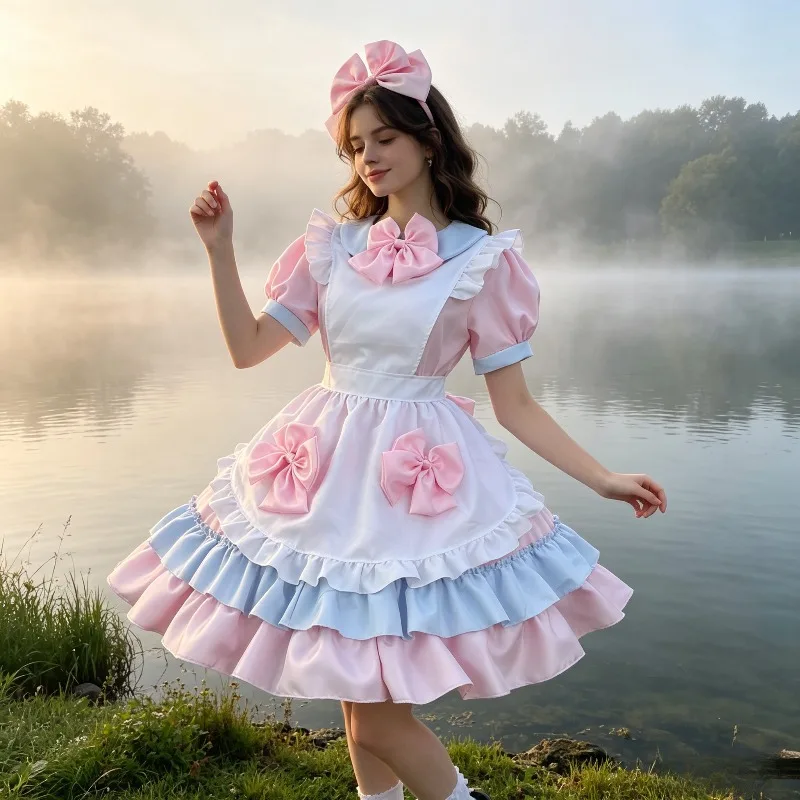 Japanese Cream Sweetheart Lolita Set Soft Girl Style Dress Up Doll Collar Waist Puffy Short Skirt Girl Uniform Two Piece Set
Japanese Cream Sweetheart Lolita Set Soft Girl Style Dress Up Doll Collar Waist Puffy Short Skirt Girl Uniform Two Piece Set
