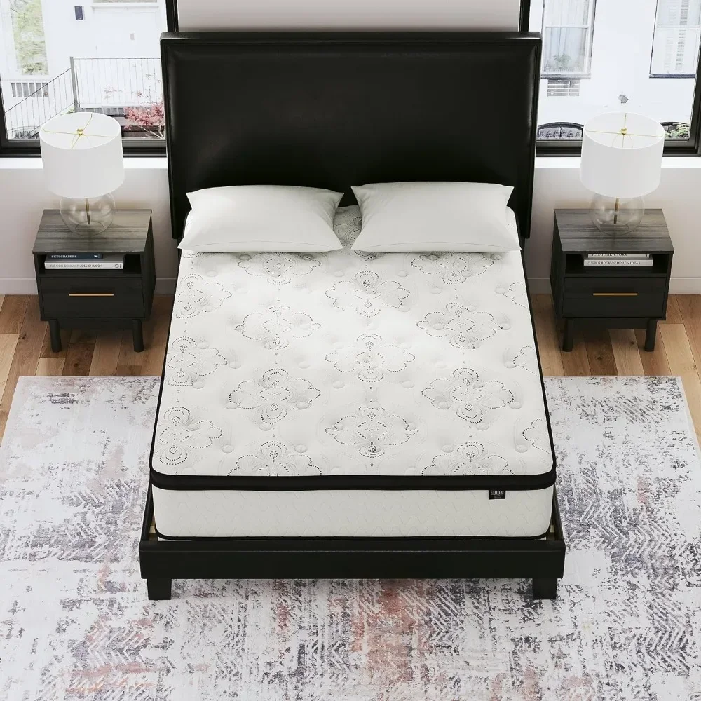 Queen Mattress, Medium Firm Hybrid Mattress with Cooling Gel Memory Foam can relieve your pressure points, Queen Mattresses
Queen Mattress, Medium Firm Hybrid Mattress with Cooling Gel Memory Foam can relieve your pressure points, Queen Mattresses