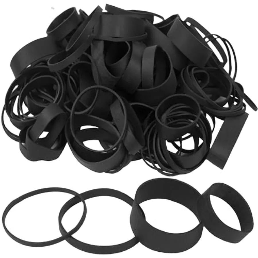 Rubber Bands Assorted Sizes Black Elastic Bands Tactical rubber band for Office supplies 0.5lbs size82, size#94, size#33, size#
Rubber Bands Assorted Sizes Black Elastic Bands Tactical rubber band for Office supplies 0.5lbs size82, size#94, size#33, size#