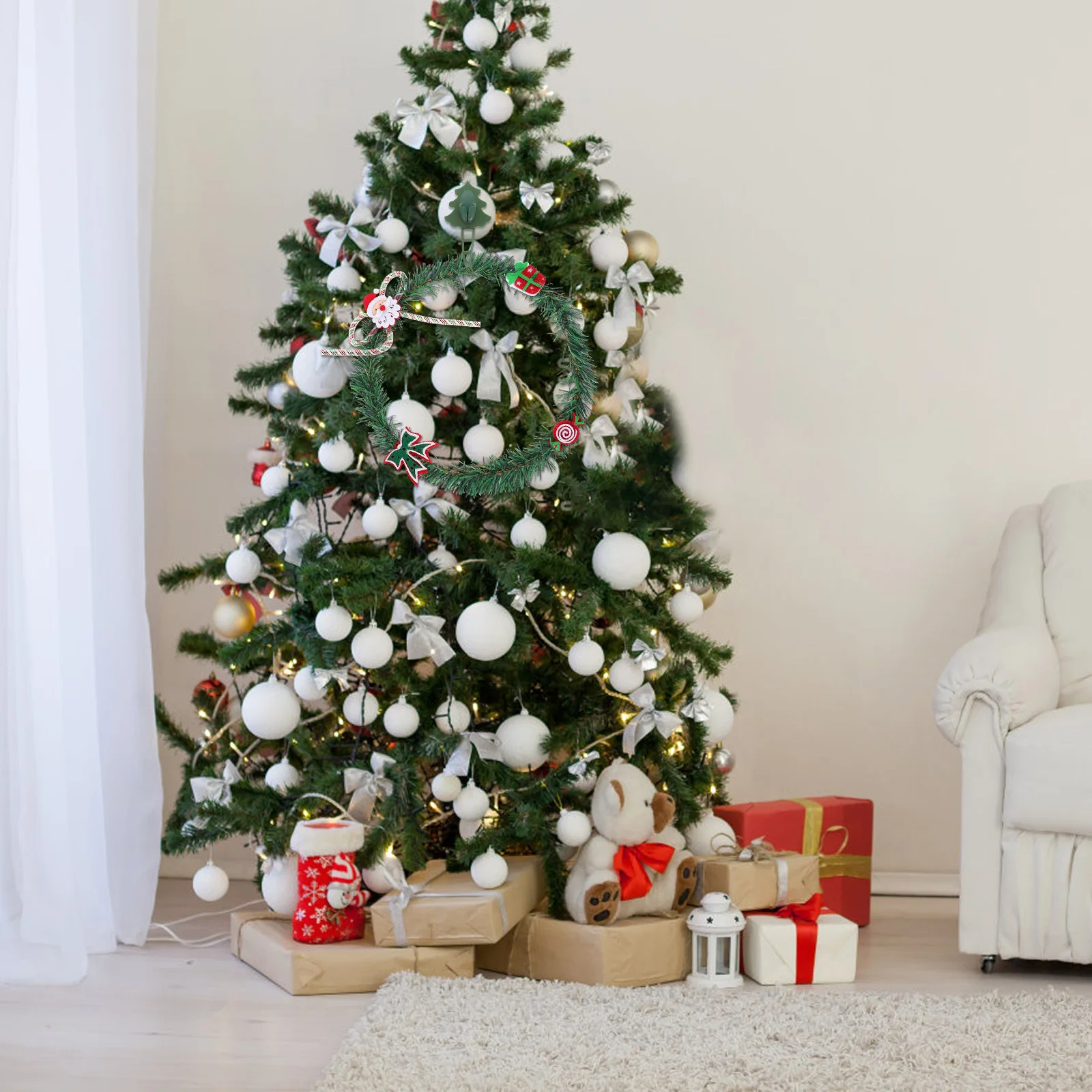 4pcs Silicone Garland Ties Adhesive Christmas Garland Hanger For Mantle Fireplace Door Reusable Stocking Holders Decor
4pcs Silicone Garland Ties Adhesive Christmas Garland Hanger For Mantle Fireplace Door Reusable Stocking Holders Decor