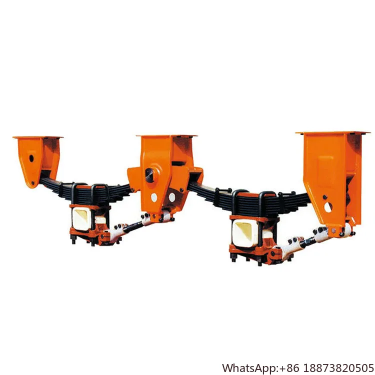 CQFN Semi Trailer Parts American Type Leaf Spring 2 Axle Suspension Used Truck Trailer Mechanical Suspension
CQFN Semi Trailer Parts American Type Leaf Spring 2 Axle Suspension Used Truck Trailer Mechanical Suspension