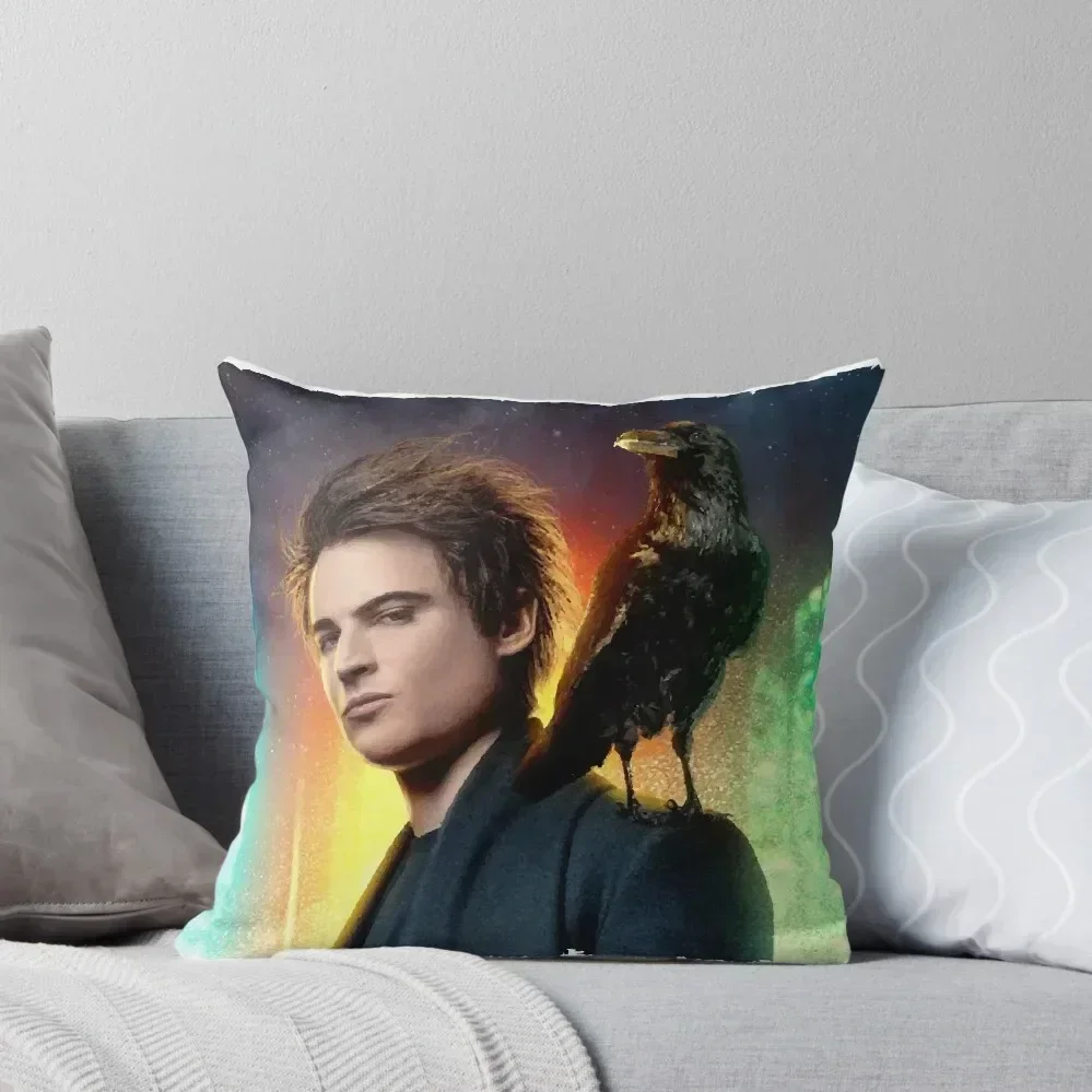 THE SANDMAN 2022 Morpheus and Matthew fantasy drama television series raven #thesandman Throw Pillow 
THE SANDMAN 2022 Morpheus and Matthew fantasy drama television series raven #thesandman Throw Pillow