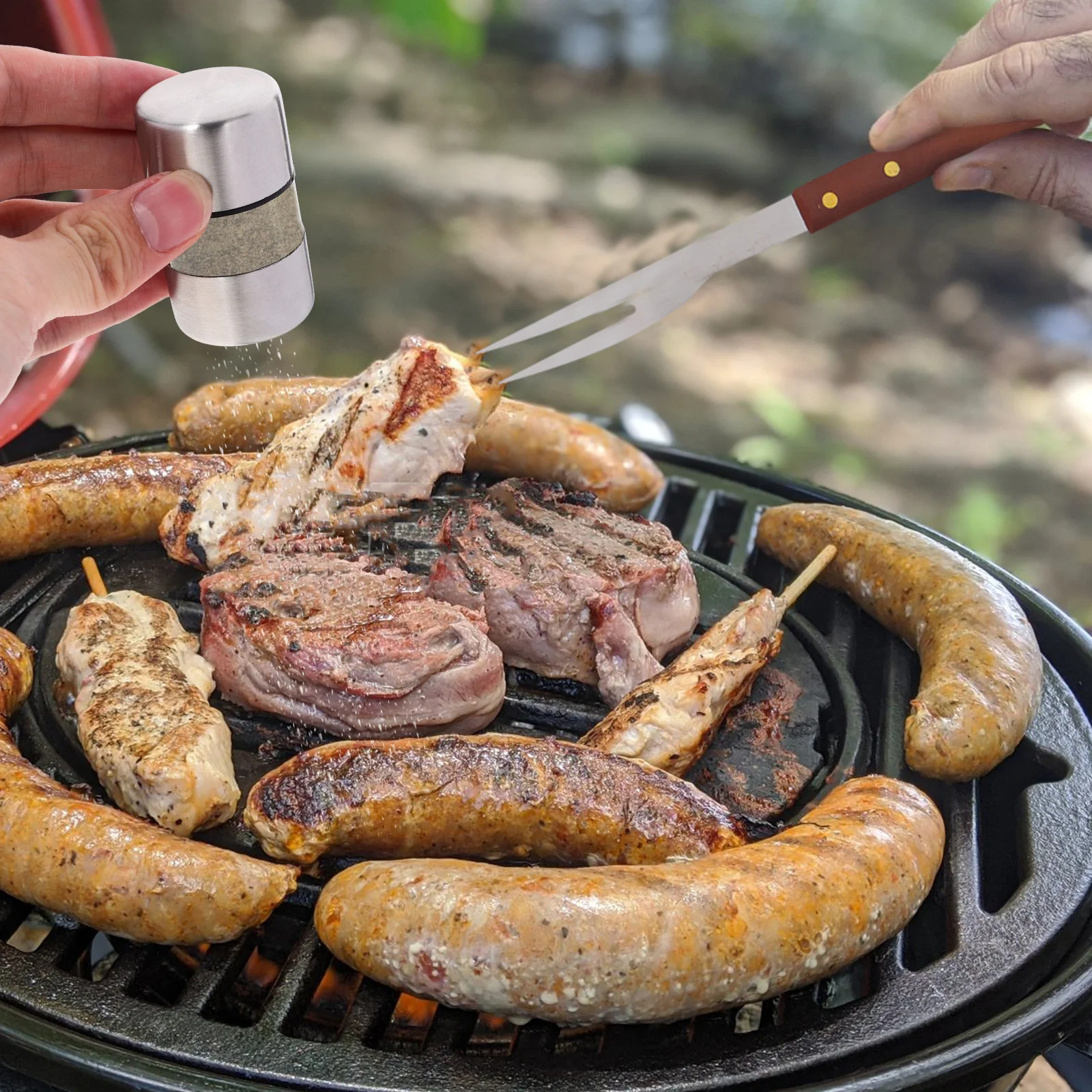 Stainless Steel Pepper Grinder Refillable Manual Seasoning Bottle For Salt Pepper Multifunctional Spice Mill Kitchen
Stainless Steel Pepper Grinder Refillable Manual Seasoning Bottle For Salt Pepper Multifunctional Spice Mill Kitchen