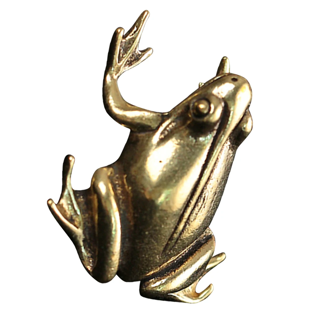 JECOMPRIS Vintage Brass Frog Statue Decorative Desktop Ornament Home Office Solid Figurine
JECOMPRIS Vintage Brass Frog Statue Decorative Desktop Ornament Home Office Solid Figurine