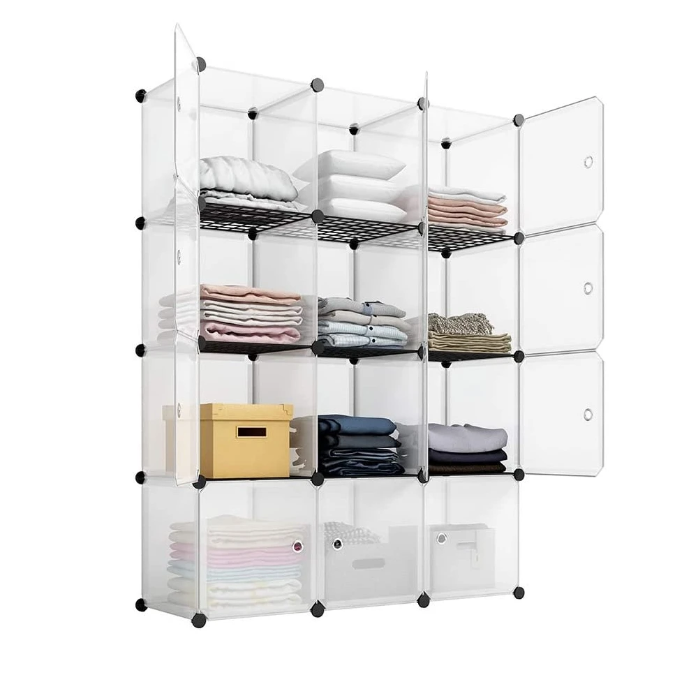 12-Cube Storage Shelf Cube Shelving Bookcase Bookshelf Organizing Closet Toy Organizer Cabinet White Color
12-Cube Storage Shelf Cube Shelving Bookcase Bookshelf Organizing Closet Toy Organizer Cabinet White Color