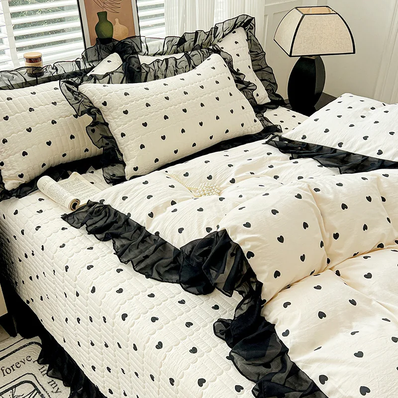 Printed Duvet Cover Lace Comforter Cover Women/Girls Room Bedding Home Blanket Covers funda nordica (Pillowcase Need Order)
Printed Duvet Cover Lace Comforter Cover Women/Girls Room Bedding Home Blanket Covers funda nordica (Pillowcase Need Order)