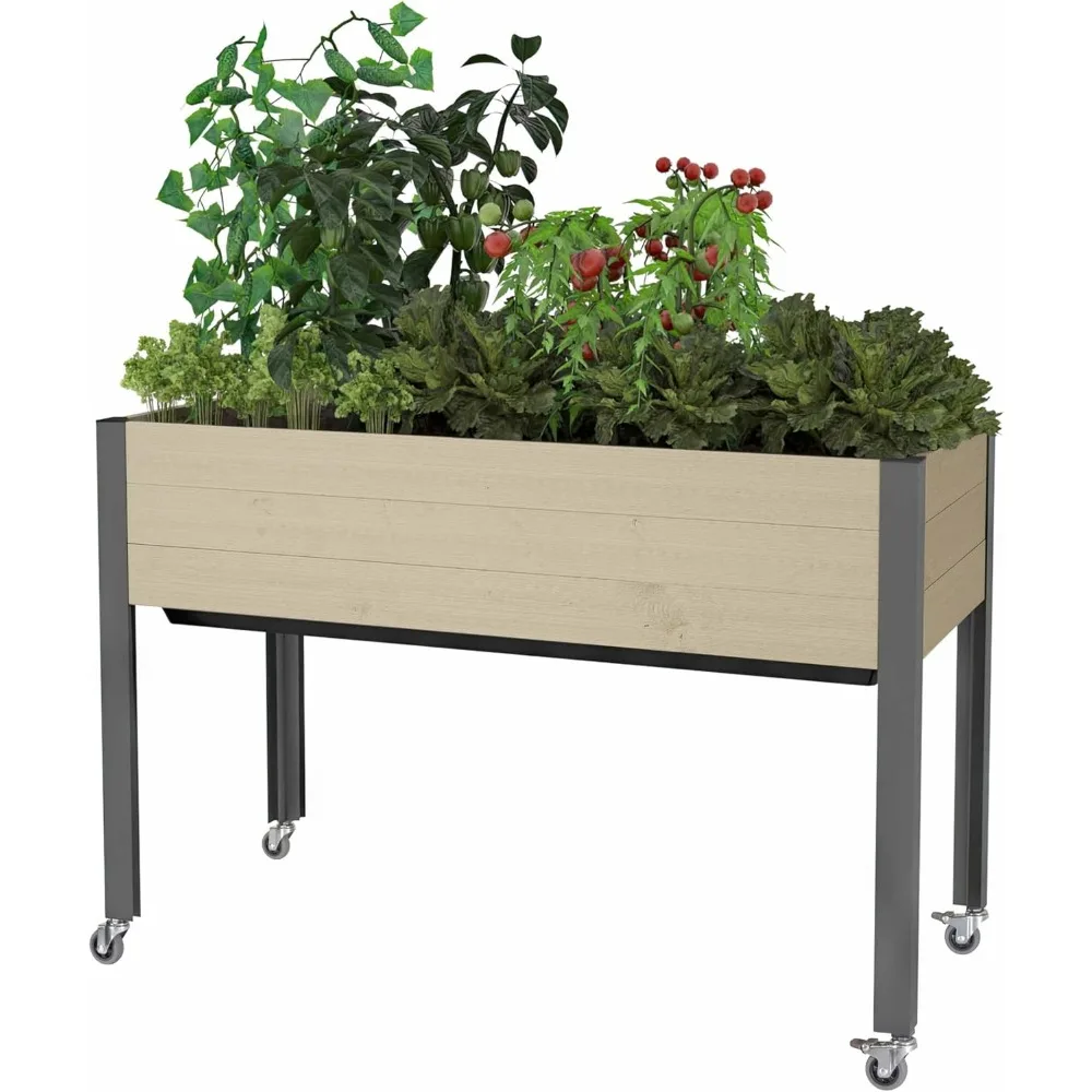 Садовая кровать CedarCraft для самостоятельного полива (21 x 47 x 32 дюйма В) — контейнер для садоводства с удобством самостоятельного полива Irri
Садовая кровать CedarCraft для самостоятельного полива (21 x 47 x 32 дюйма В) — контейнер для садоводства с удобством самостоятельного полива Irri