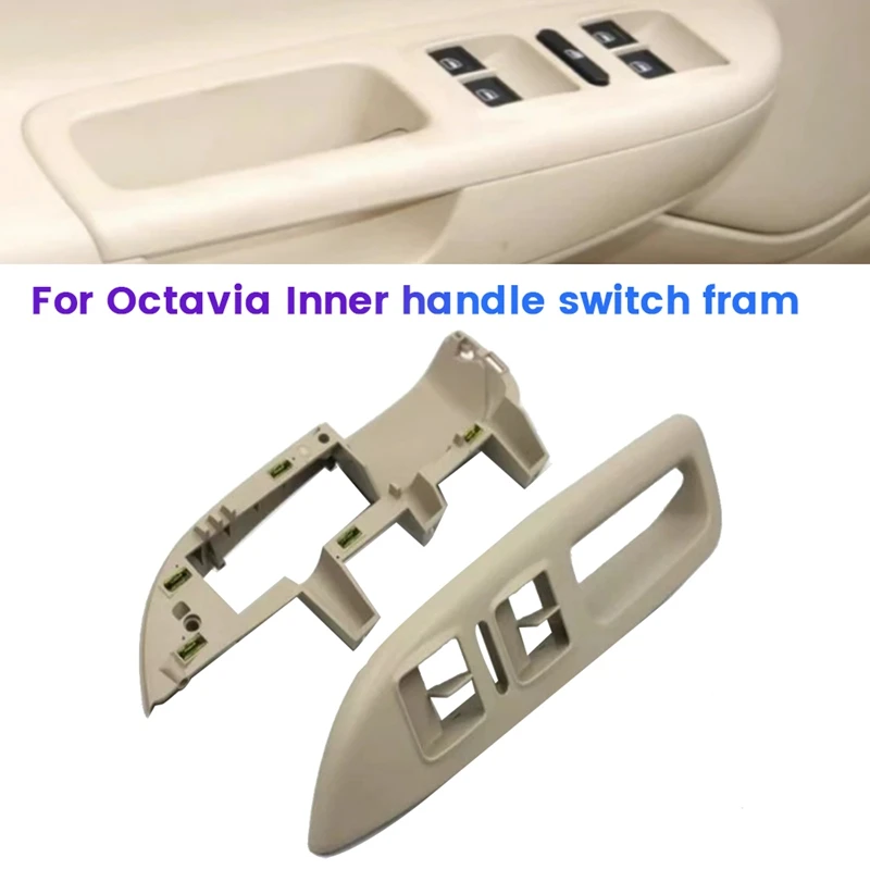 Car Left Front Window Lift Panel Switch Cover+Base Bracket Plate 1Z1867175 1Z1867171 For Skoda Octavia 2004-2013 LHD
Car Left Front Window Lift Panel Switch Cover+Base Bracket Plate 1Z1867175 1Z1867171 For Skoda Octavia 2004-2013 LHD