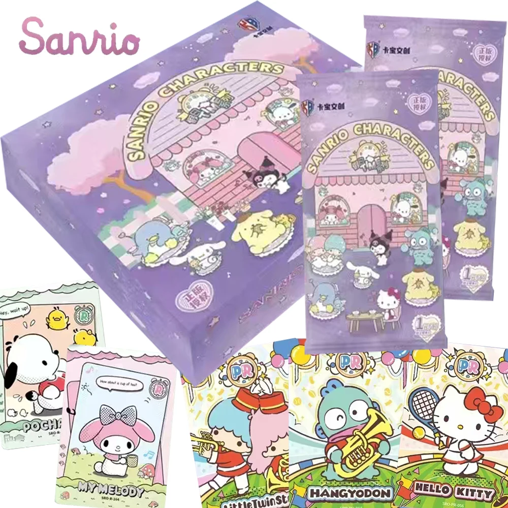 Оригинальные коллекционные карты Sanrio, милые маленькие TwinStars, красочные конфеты Hello Kitty, коллекционные карточки Sweet Time, подарки для детей, хобби
Оригинальные коллекционные карты Sanrio, милые маленькие TwinStars, красочные конфеты Hello Kitty, коллекционные карточки Sweet Time, подарки для детей, хобби
