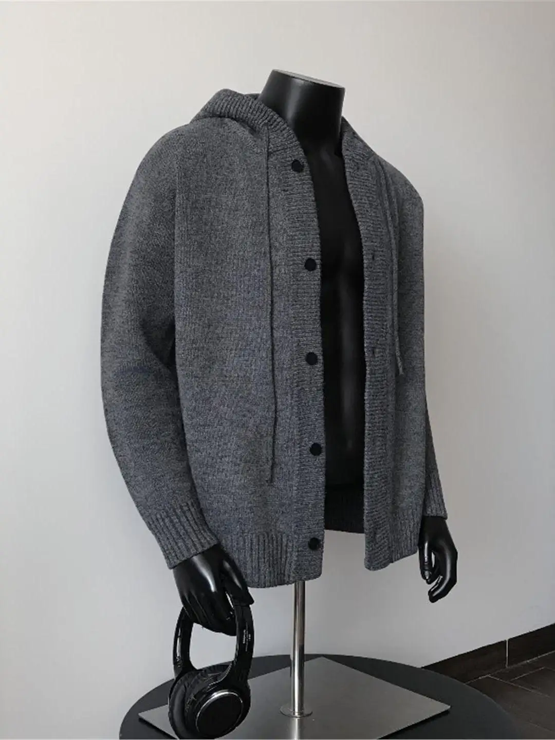 ay Hooded Knitted Open Cardigan Men's Casual Warmth Winter Spring Loose Fit Comfortable Knitwear Trendy Outerwear
ay Hooded Knitted Open Cardigan Men's Casual Warmth Winter Spring Loose Fit Comfortable Knitwear Trendy Outerwear