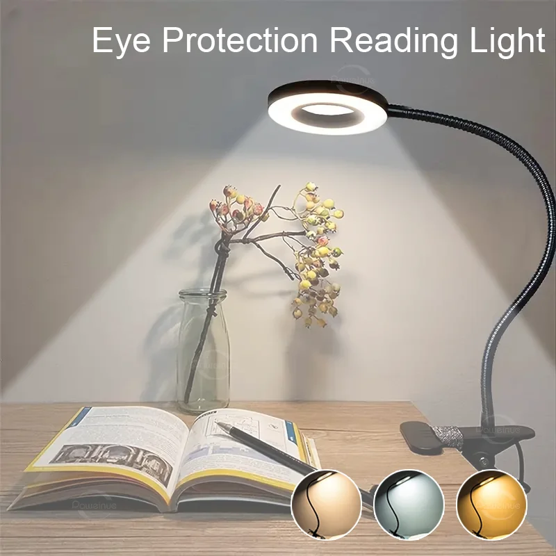 48 LED Desk Lamp Clip USB Book Light Bedside 360° Flexible Eye Protection Gooseneck Table Lamp Reading Writing Light Night Light
48 LED Desk Lamp Clip USB Book Light Bedside 360° Flexible Eye Protection Gooseneck Table Lamp Reading Writing Light Night Light