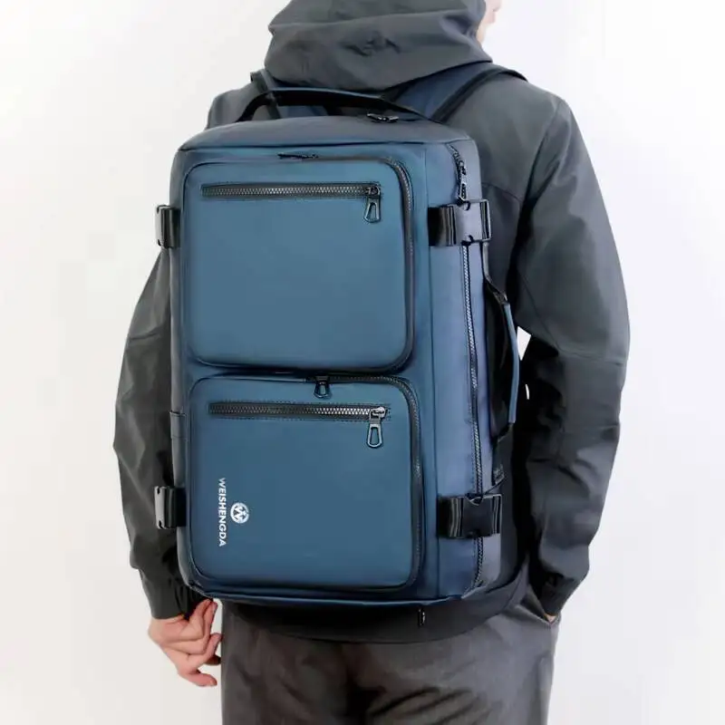 Men's Convertible Business Backpack Large Capacity Waterproof Laptop Bag with Shoulder Straps Multi-Pocket Organizer for Travel
Men's Convertible Business Backpack Large Capacity Waterproof Laptop Bag with Shoulder Straps Multi-Pocket Organizer for Travel