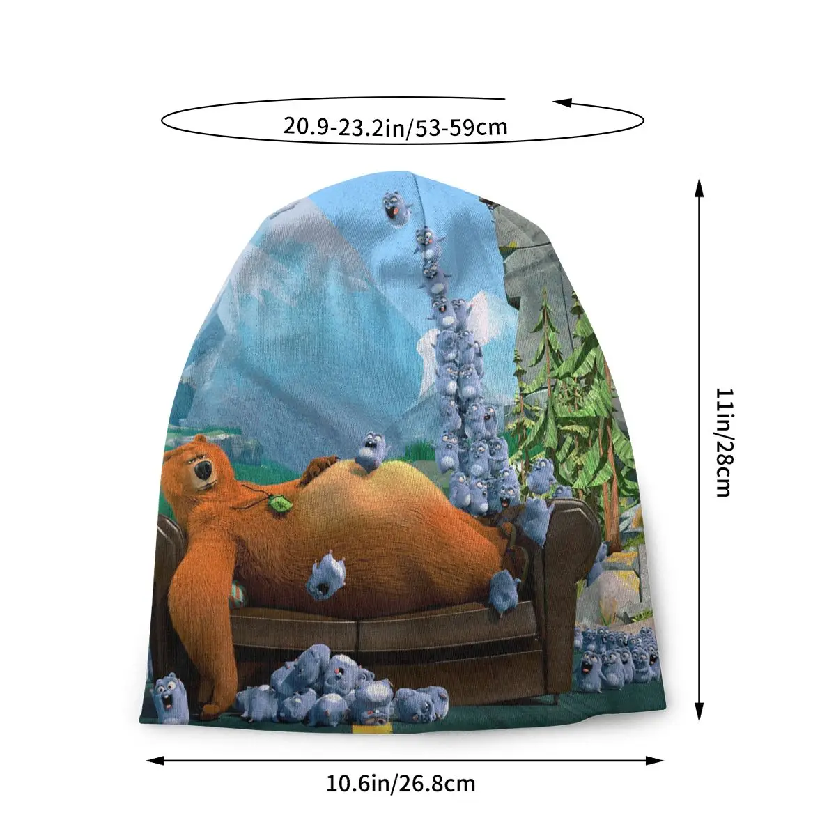 Grizzy And The Lemmings Bonnet Hats Goth Outdoor Skullies Beanies Hat Moose Comedy Animation for Men Women Spring Head Wrap Cap
Grizzy And The Lemmings Bonnet Hats Goth Outdoor Skullies Beanies Hat Moose Comedy Animation for Men Women Spring Head Wrap Cap