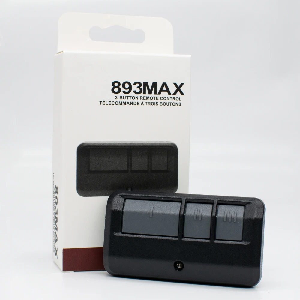1-20pcs For 893MAX 895MAX 890MAX 893-LMK Remote Control Garage Door Opener for 315MHz 390Mhz Billion Code Remote Control Gate
1-20pcs For 893MAX 895MAX 890MAX 893-LMK Remote Control Garage Door Opener for 315MHz 390Mhz Billion Code Remote Control Gate