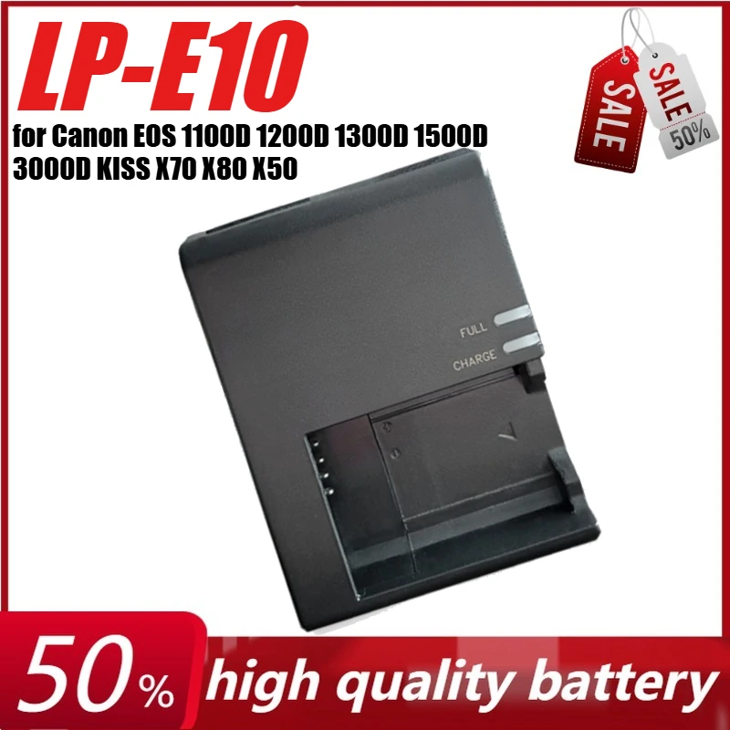 LP-E10 Battery Charger for Canon EOS 1100D 1200D 1300D 1500D 3000D KISS X70 X80 X50 Rebel T3 T5 T6 LC-E10C LCE10
LP-E10 Battery Charger for Canon EOS 1100D 1200D 1300D 1500D 3000D KISS X70 X80 X50 Rebel T3 T5 T6 LC-E10C LCE10