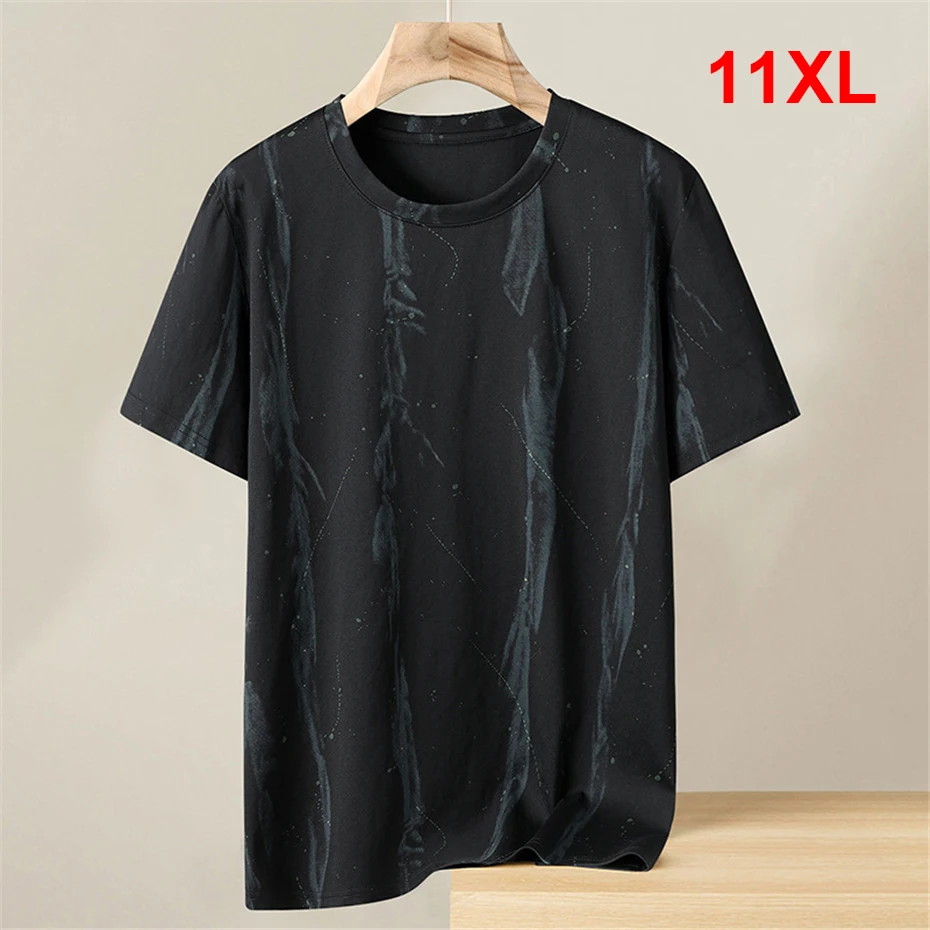 10XL 11XL Plus Size Summer T-shirt Men Short Sleeve T-shirts Fashion Casual Print Tops Tees Male Big Size 11XL Tshirt
10XL 11XL Plus Size Summer T-shirt Men Short Sleeve T-shirts Fashion Casual Print Tops Tees Male Big Size 11XL Tshirt