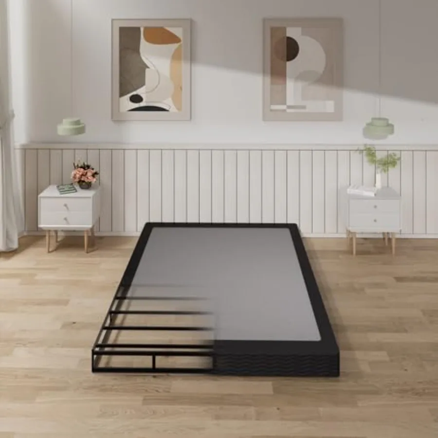 5 Inch Box Spring for Bed Heavy Duty Metal Mattress Foundation with Fabric Cover Low Profile Bed Base Non-Slip Noise-Free Easy
5 Inch Box Spring for Bed Heavy Duty Metal Mattress Foundation with Fabric Cover Low Profile Bed Base Non-Slip Noise-Free Easy