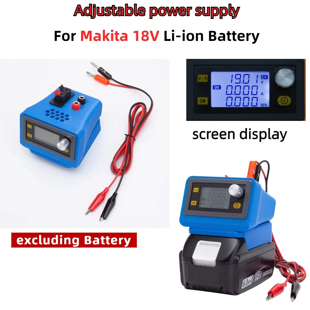 CNC DC Adjustable DC Voltage Regulator Power Supply Converter FOR Makita 18V Lithium Battery (excluding Battery)
CNC DC Adjustable DC Voltage Regulator Power Supply Converter FOR Makita 18V Lithium Battery (excluding Battery)