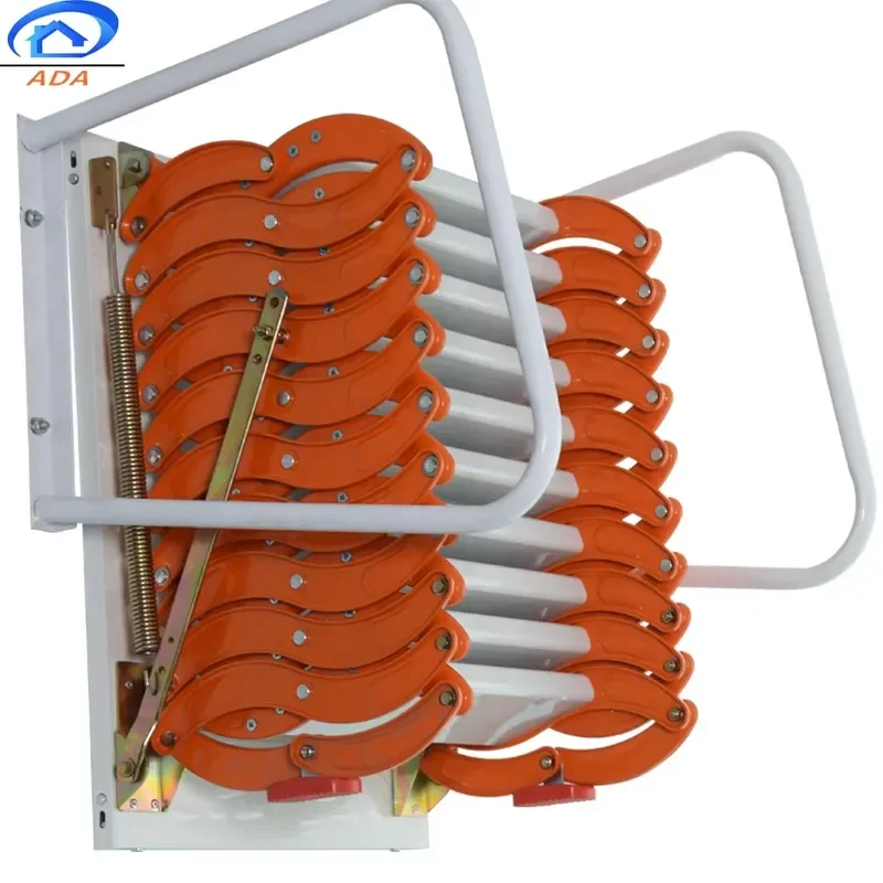 Compact Aluminium Alloy Garage Pull Down Collapsible Wall Mounted Telescoping Folding Attic Ladder
Compact Aluminium Alloy Garage Pull Down Collapsible Wall Mounted Telescoping Folding Attic Ladder