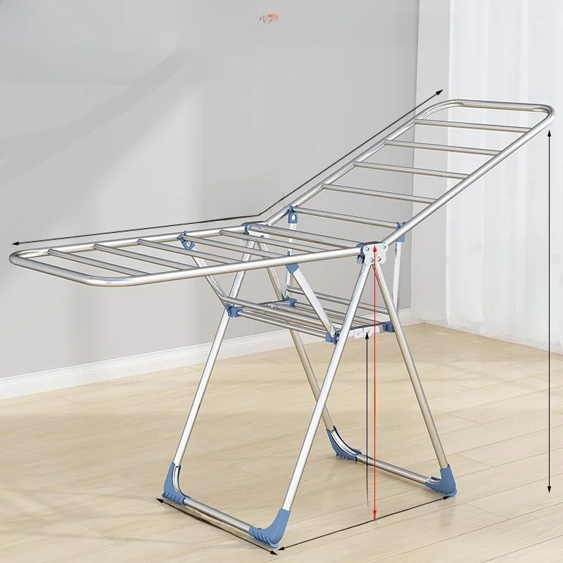 Stainless Steel Clothes Drying Rack Stand Indoor Bedroom Baby Clothes Holder Balcony Quilt Drying Pole Multi-Purpose Holder
Stainless Steel Clothes Drying Rack Stand Indoor Bedroom Baby Clothes Holder Balcony Quilt Drying Pole Multi-Purpose Holder