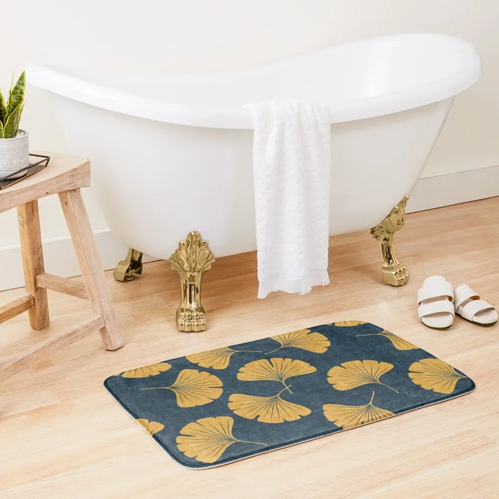Ginkgo biloba -gingko leaves- blue Bath Mat Kitchen Rug Front Door Foot Bathroom Bath Accessories Mat
Ginkgo biloba -gingko leaves- blue Bath Mat Kitchen Rug Front Door Foot Bathroom Bath Accessories Mat