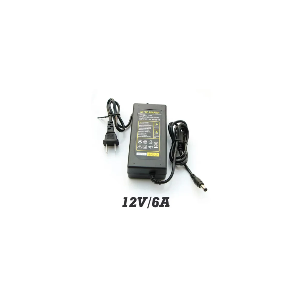 12V/6A power adapter
12V/6A power adapter