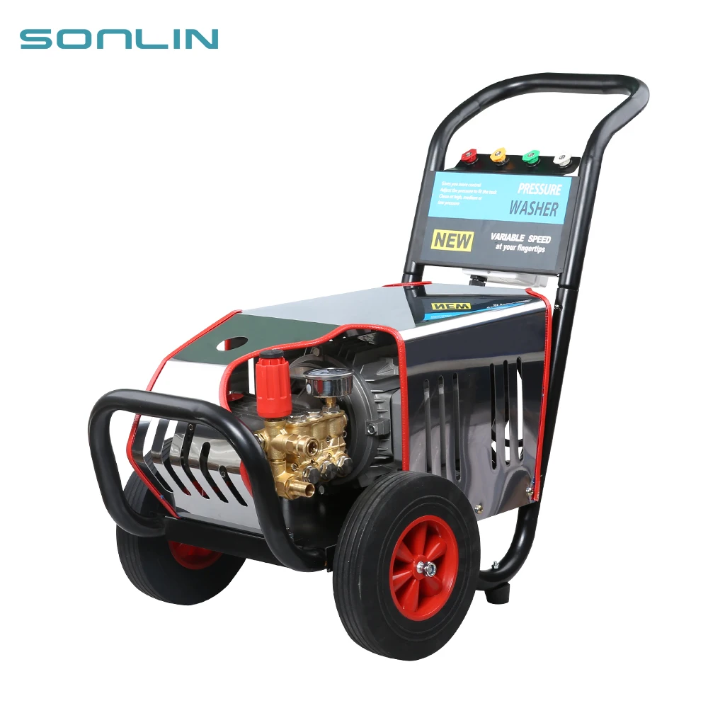 120Bar 1750PSI 2500W Commercial Electric Jet Power High Pressure Washer for Washing Car
120Bar 1750PSI 2500W Commercial Electric Jet Power High Pressure Washer for Washing Car
