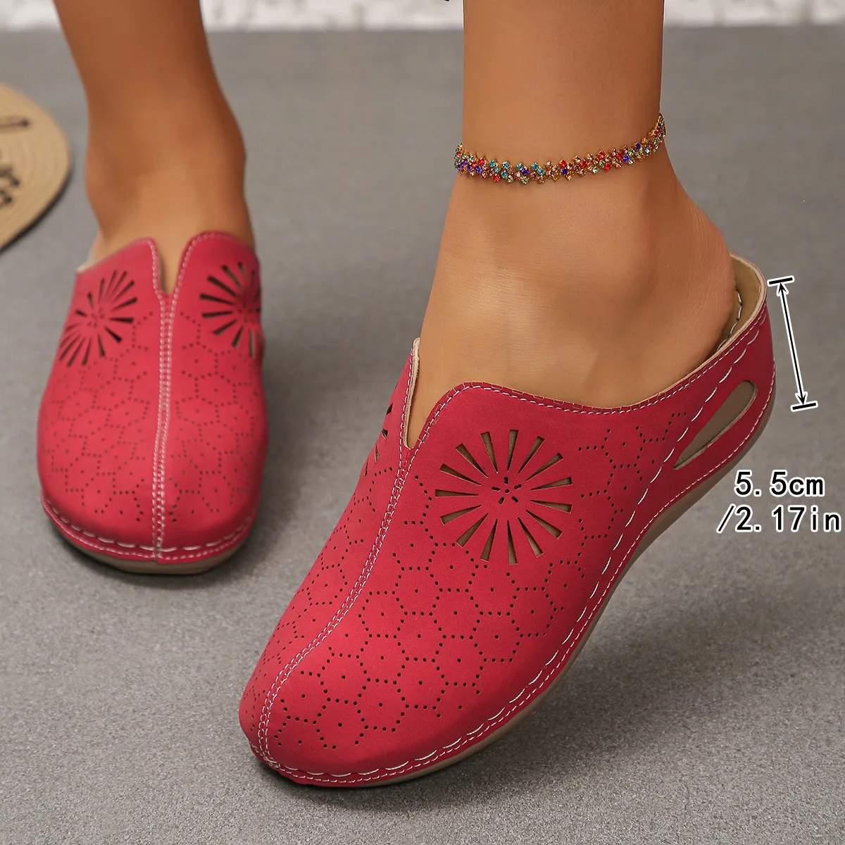 36-43 Summer Fashion Plus Size Shoes for Women Platform Wedge Slip on Non-slip Sandals Round Toe Casual Beach Footwear
36-43 Summer Fashion Plus Size Shoes for Women Platform Wedge Slip on Non-slip Sandals Round Toe Casual Beach Footwear