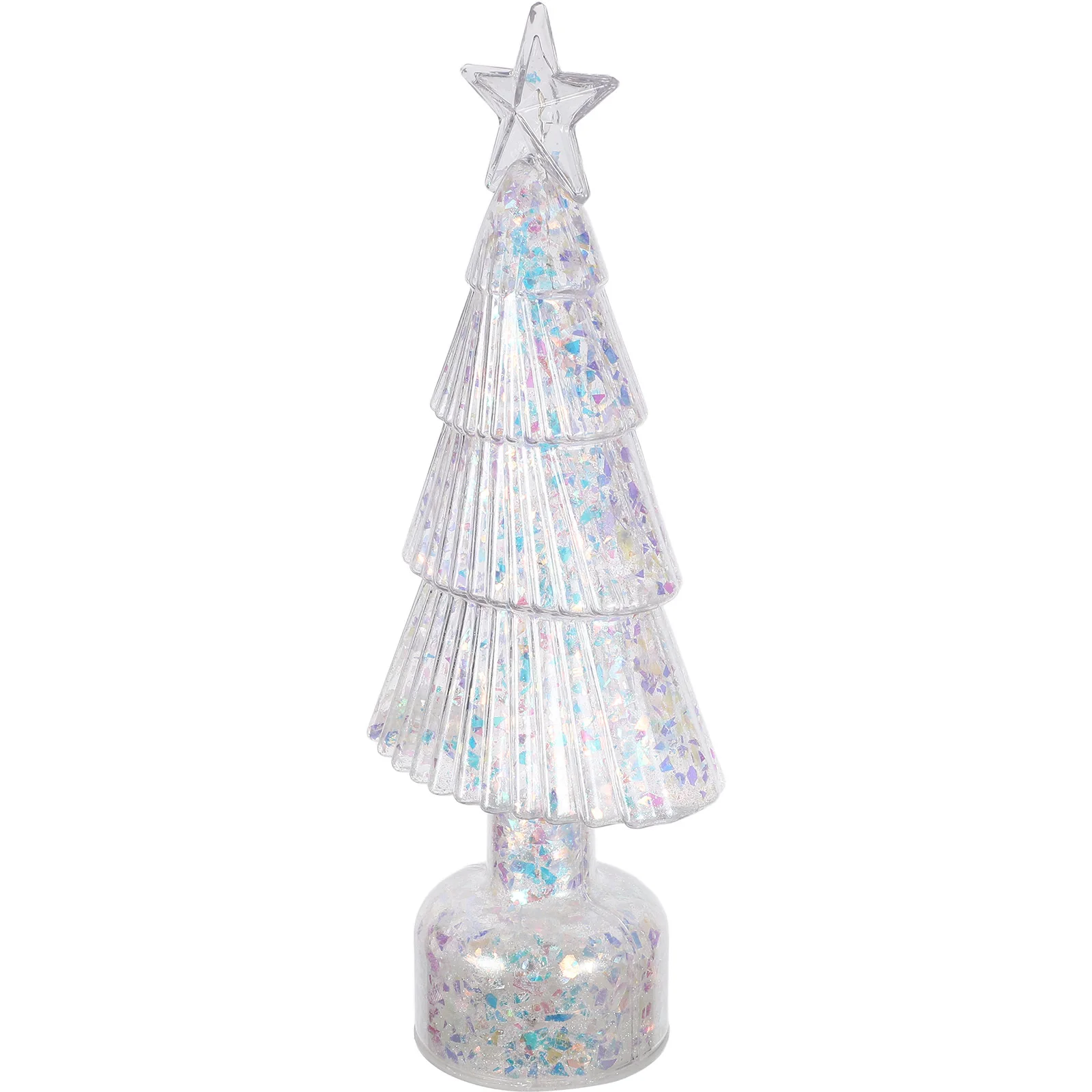 Iridescent Small Christmas Tree Lamp Candy Color LED Desktop Night Light Powered Nursery Room Table Lamp Xmas Holiday
Iridescent Small Christmas Tree Lamp Candy Color LED Desktop Night Light Powered Nursery Room Table Lamp Xmas Holiday