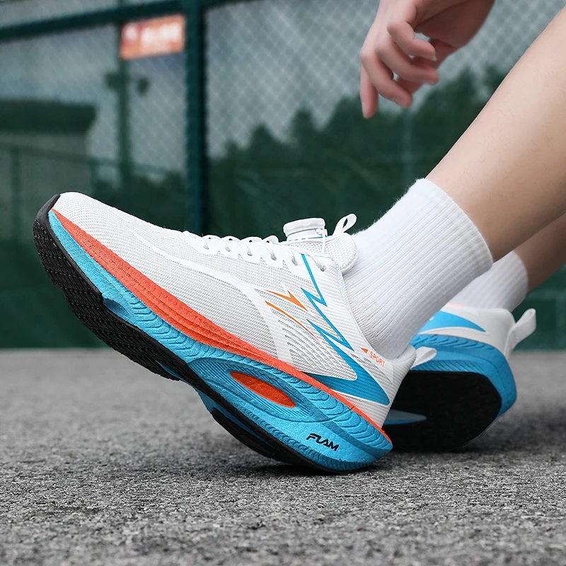 Men's Casual Sneakers Comfortable Breathable Men's Thick-Soled Road Running Shoes with Non-Slip Mesh Outdoor Walking Shoes
Men's Casual Sneakers Comfortable Breathable Men's Thick-Soled Road Running Shoes with Non-Slip Mesh Outdoor Walking Shoes