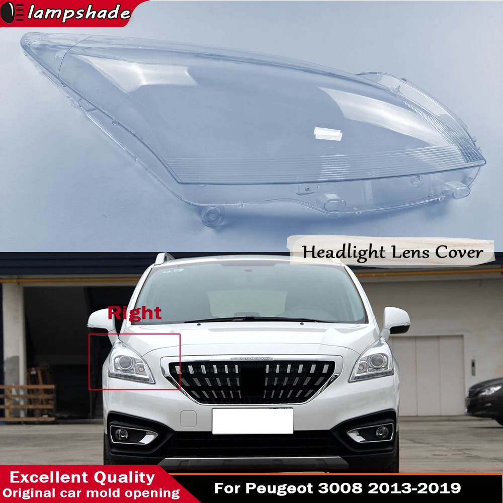 Для Peugeot 3008 2013-2019: Прозрачная крышка фары, защитный кожух, аксессуар для замены фары автомобиля
Для Peugeot 3008 2013-2019: Прозрачная крышка фары, защитный кожух, аксессуар для замены фары автомобиля