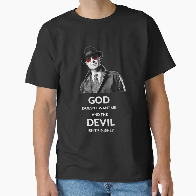 Mr.Reddington Red The Blacklist Retro tv series 100% cotton printed t shirt for men large size tops S-6xl
Mr.Reddington Red The Blacklist Retro tv series 100% cotton printed t shirt for men large size tops S-6xl