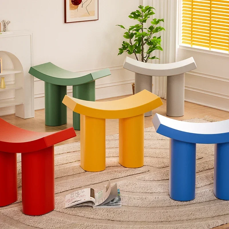 Nordic shoe changing stool Internet celebrity plastic home door low stool into the home light luxury
Nordic shoe changing stool Internet celebrity plastic home door low stool into the home light luxury