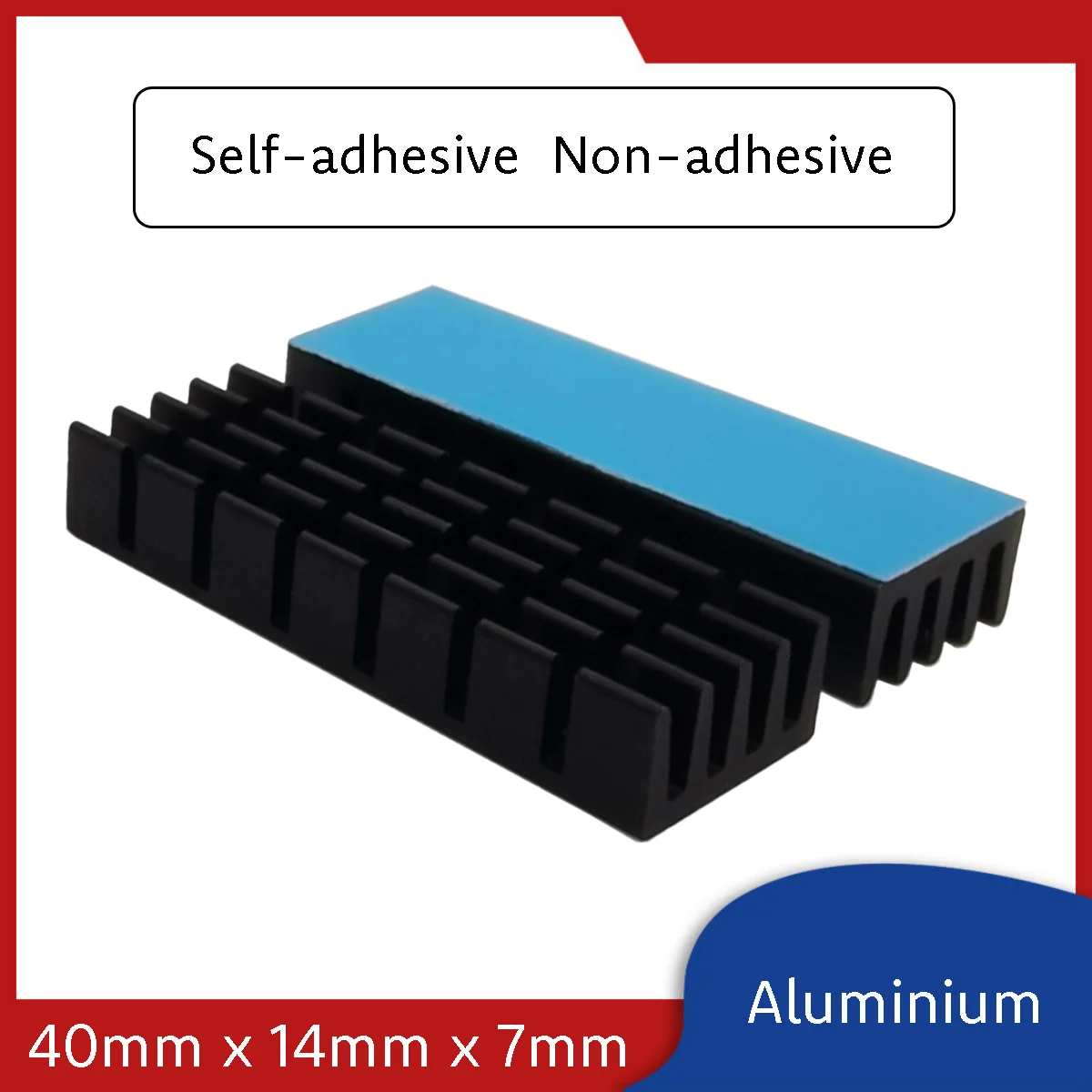 Heat-Dissipating Aluminium Heat Sink Highly Thermally Conductive Alu for Electronic Motherboards / IC Chips
Heat-Dissipating Aluminium Heat Sink Highly Thermally Conductive Alu for Electronic Motherboards / IC Chips
